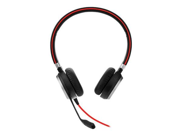 Jabra 14401-10 Evolve 40 Stereo 3.5Mm-Jack Mini-Phone Wired On-Ear Headset Headphone