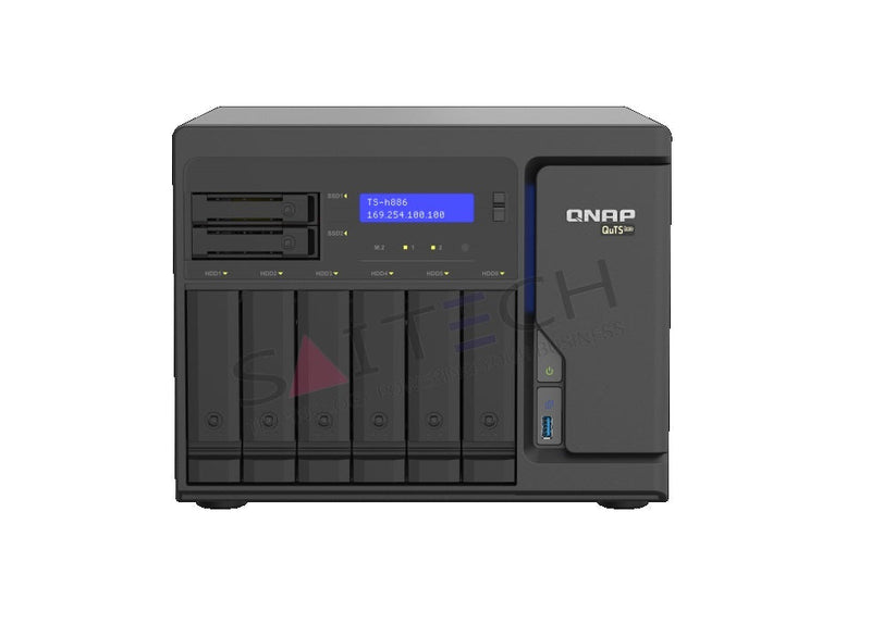 Qnap Ts-1677X-1600-8G-Us 6-Core 3.20Ghz Nas Network Storage Storages