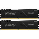Kingston KF432C16BBK2/64 64GB Fury Beast Black DDR4 SDRAM Memory Kit