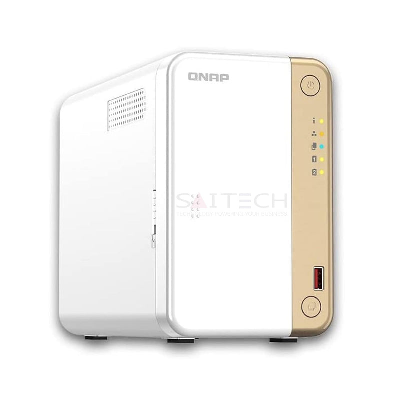 Qnap Ts-262-4G-Us 2-Core 2-Bays 2.90Ghz Nas Storage System Network Storages