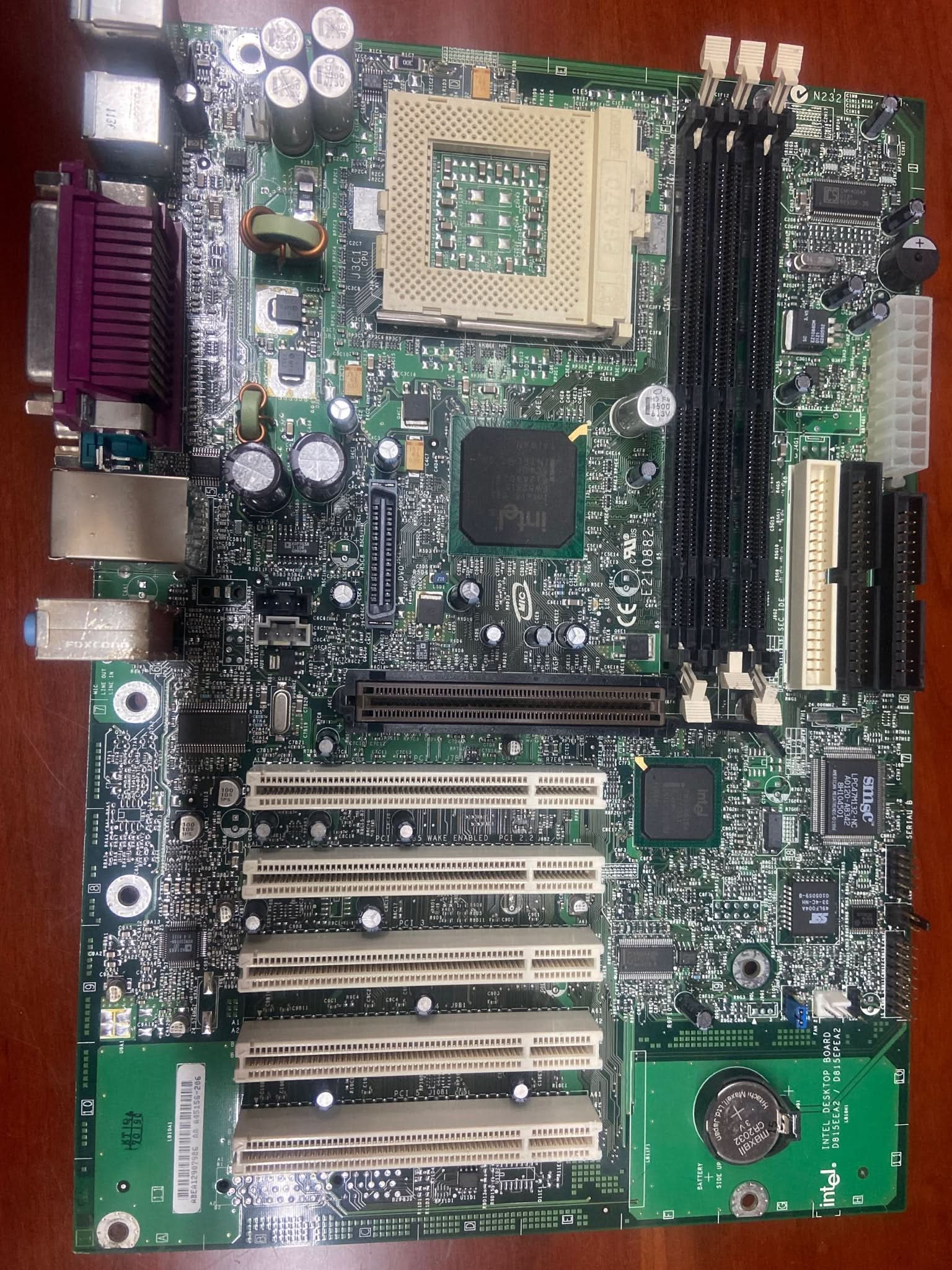 Intel BLKD815EEA2 Chipset 815EP Socket-370 512Mb Motherboard