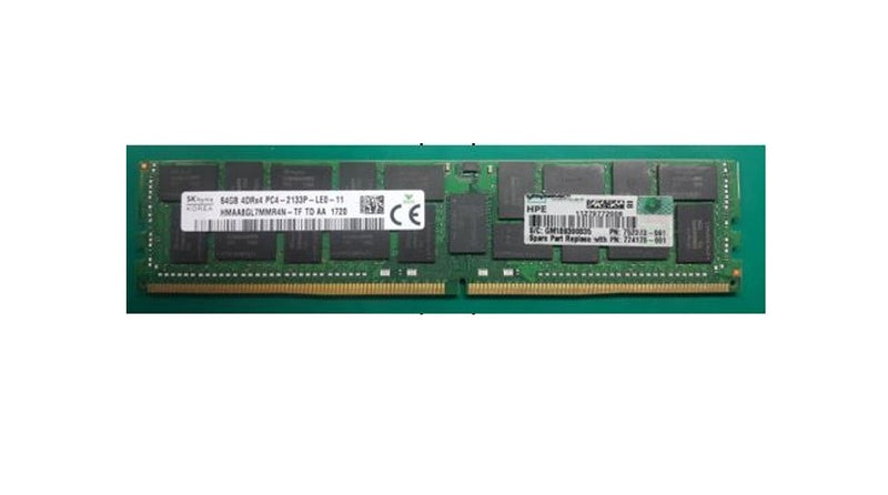 HPE 752373-091 64GB DDR4 SDRAM 2133MHz DIMM Smart Memory Module