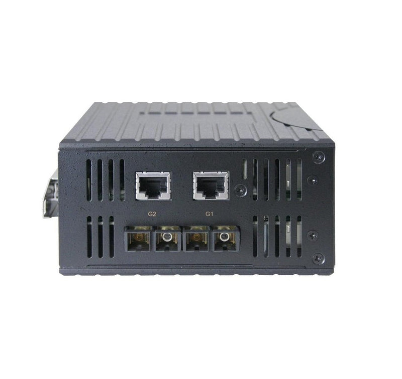 Etherwan Ex73402-03B-Cc-Ndr 18-Ports Gigabit Fiber Managed Ethernet Switch W/O Din Rail Adapter