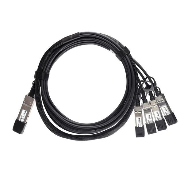 Mellanox Mcp7F00-A02Ar26N 100Gbe Qsfp28 To 4Xsfp28 2.5M Dac Ethernet Cable