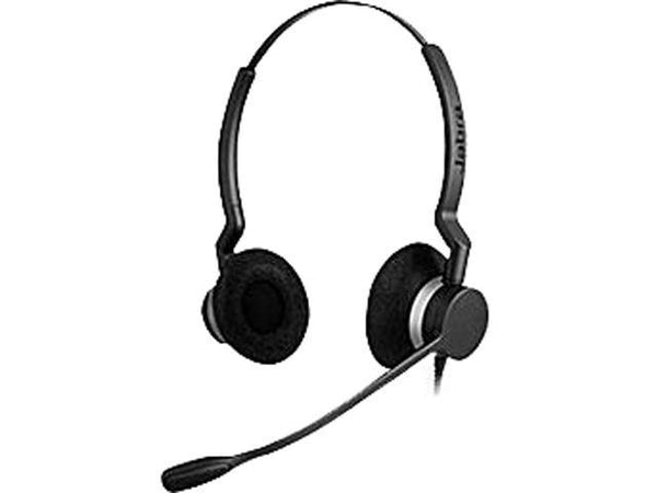 Jabra 2399-829-119 Biz 2300 Uc Duo 1.1-Inch 101-10000 Hertz On-Ear Headset Headphone