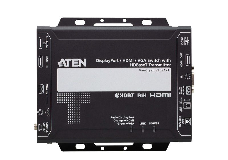 ATEN VE3912T 4096 x 2160 4K HDMI / VGA Switch with HDBase Transmitter.
