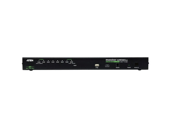 Aten Cs1708Iukit 8-Port Ps/2-Usb Single User Over Ip Rack-Mountable Kvm Switch Gad