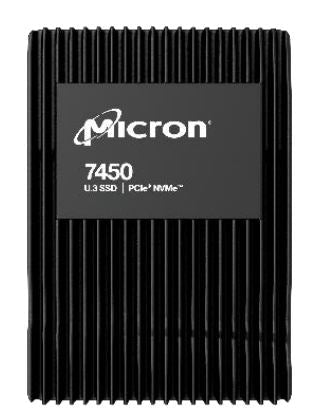 Micron MTFDKCC12T8TFS-1BC1ZABYYR 7450Max 12.8TB PCI Express 4.0x4 U.3 Solid State Drive.