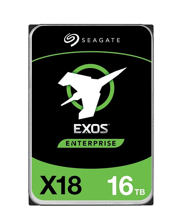 Seagate ST16000NM004J Exos X18 16TB SAS-12Gbps 7200RPM 3.5-Inch Hard Drive