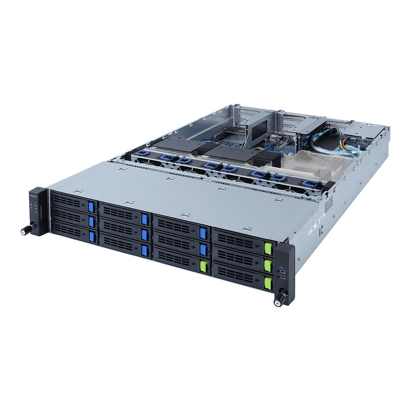 Gigabyte R262-ZA2 AMD EPYC Socket SP3 128GB DDR4-SDRAM 1U Rack-Mountable Barebone System