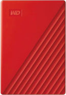 Western Digital WDBPKJ0040BRD-WESN My Passport Red 4TB USB-3.0 Portable Hard Drive.
