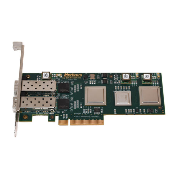 Myricom 10G-PCIE2-8B2-2S Dual-Port 10Gb PCI-Express 2.0 x8 Low-Profile Plug-in SFP+ Host Bus Adapter (HBA)