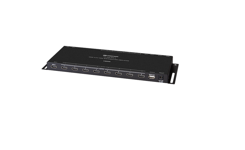 Crestron HD-DA8-4KZ-E 4K HD 1080p High-Performance Output HDR Support Distribution Amplifier