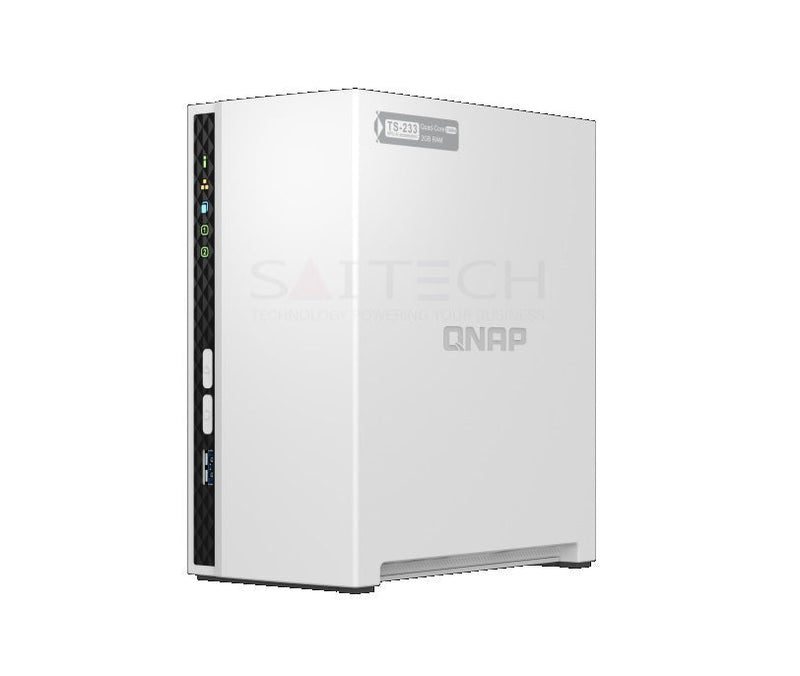 Qnap Ts-233-Us 4-Core 2-Bays 2.0Ghz Nas Storage System Network Storages