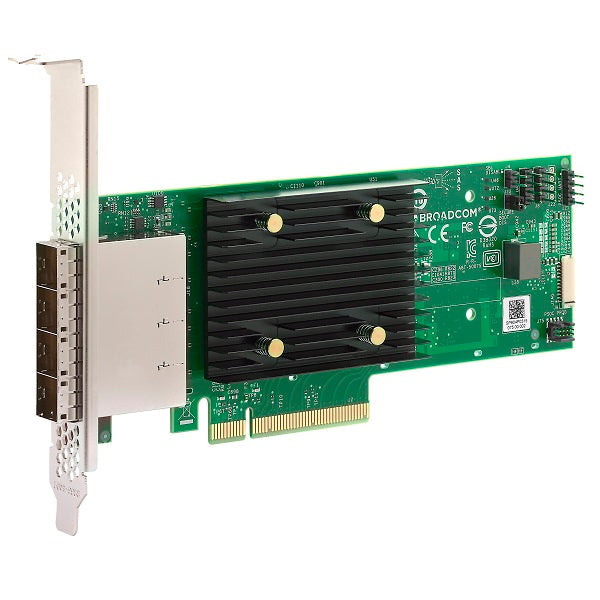 Broadcom 05-50075-00 HBA 16-Ports PCIe4.0 SAS Tri-Mode Storage Adapter
