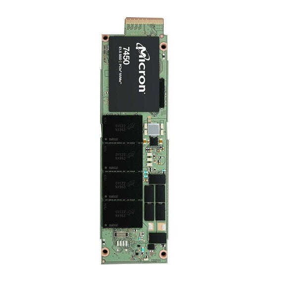 Micron MTFDKBZ3T8TFR-1BC1ZABYYR 7450Pro 3.84TB PCI Express 4.0x4 E1.S Solid State Drive