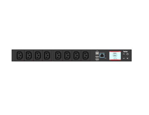 Raritan Px3-5200R 8-Outlets 208V 5000Va Rack-Mount Power Distribution Unit