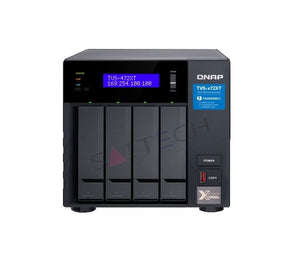 QNAP TVS-472XT-I3-4G-US 4-Core 3.10GHz NAS Storage System