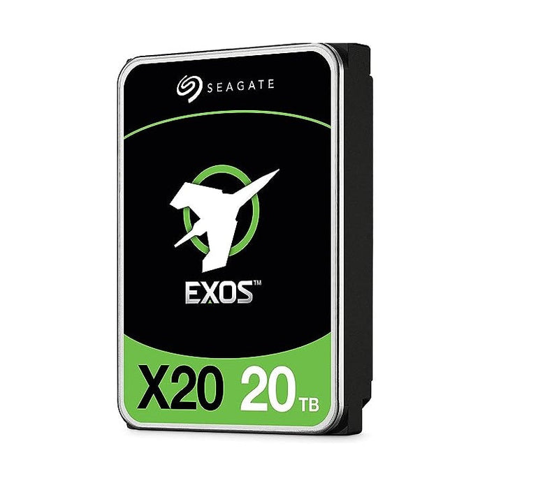 Seagate ST20000NM000D EXOSX20 20TB SATA-6Gbps 7200RPM 3.5-Inch Hard Drive