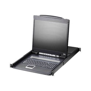 Aten CL1308NUKIT 8-Port 19-inch LCD Integrated PS/2-USB Combo KVM switch
