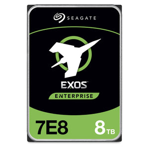 Seagate ST8000NM008A Exos 7E8 8TB SATA-6Gbps 7200RPM 3.5-Inch Hard Drive