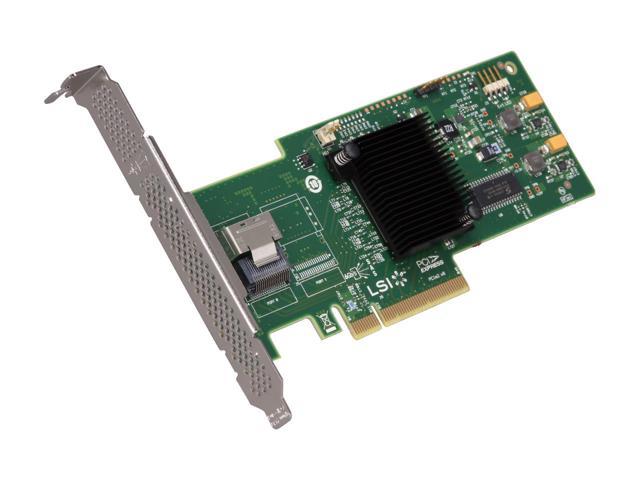 LSI Logic 9240-4i MegaRAID PCIe 2.0 x8 Low-profile Controller Card