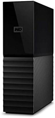 Western Digital WDBBGB0120HBK-NESN My Book Desktop 12TB USB 3.0 External Hard Drive With Password Protection and Auto Backup Software