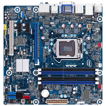 Intel BLKDH67GDB3 H67 LGA1155 DDR3 24-Pin mATX Motherboard