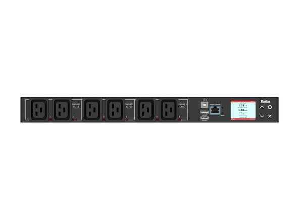 Raritan Px3-5116R 6-Outlets 208V 8600Va Rack-Mount Power Distribution Unit