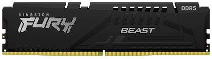 Kingston KF560C40BB-32 32GB Fury Beast Black XMP DDR5 SDRAM Memory.