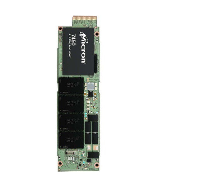 Micron MTFDKBZ7T6TFR-1BC1ZABYYR 7450 PRO 7.68TB PCIe NVMe 4.0x4 E1.S Solid State Drive