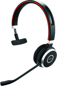 Jabra 6593-839-409 Evolve 65 SE UC Mono 1.1-Inch 100 - 10000 hertz On-Ear Headset