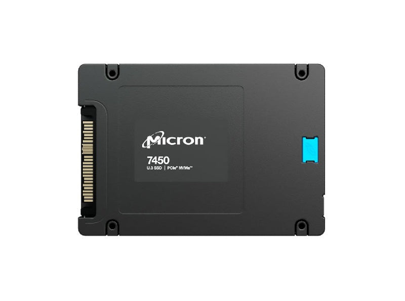 Micron MTFDKCC3T8TFR-1BC1ZABYYT 7450Pro 3.84TB PCI Express 4.0x4 U.3 2.5-Inch Solid State Drive