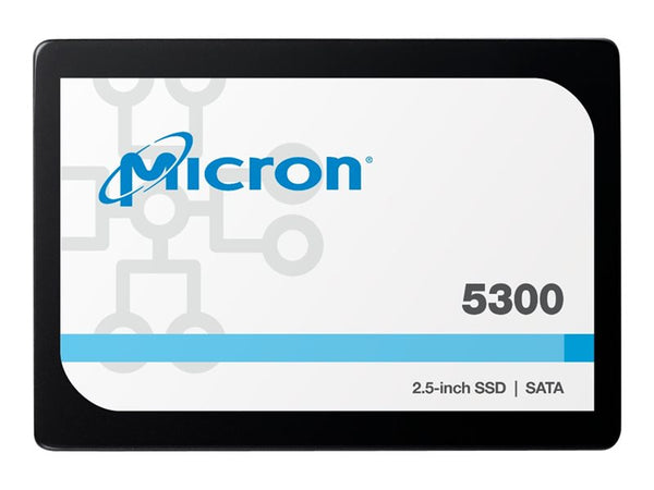 Micron MTFDDAK3T8TDT-1AW1ZABYYT 5300Max 3.84TB SATA 6Gbps 2.5-Inch Solid State Drive