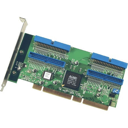 ACARD AEC-6885MS 4-Channel High Scalability ATA-133 RAID PCI Adapter Card