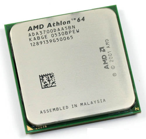 AMD ADA3700DAA5BN Chipset-Athlon 64 (3700+) Socket-939 2.2GHz 1Mb L2 Cache Single Core Desktop Processor