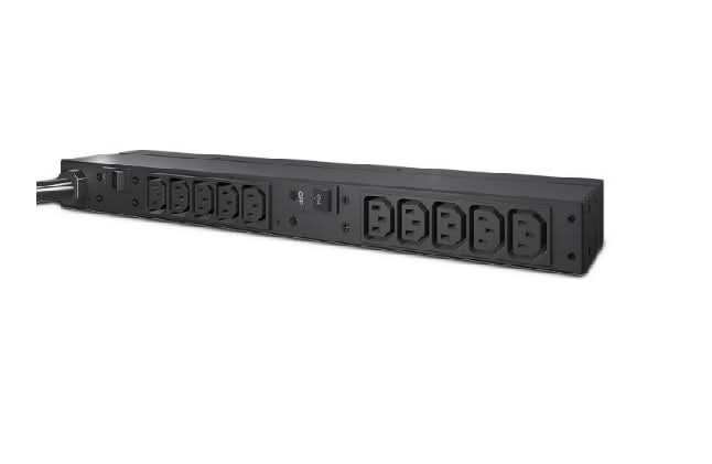APC AP9560 3-Phase 30A 10-Outlets 1U Rackmount PDU
