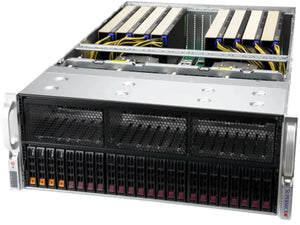 Supermicro AS-4125GS-TNRT DP AMD EPYC 9004/9005 Series ECC DDR5 RDIMM SATA 6Gbps M.2 PCIe 3.0 x4 NVMe 4U Rackmount GPU A+ Server