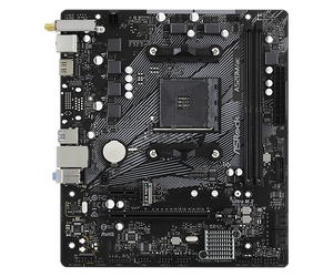ASRock A520M/ac Desktop Motherboard - AMD A520 Chipset - Socket AM4