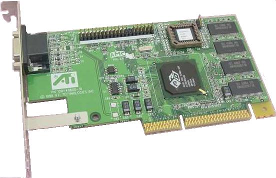 ATI Technologies 109-49800-10 Rage-Pro Turbo 8Mb 3D AGP Video Graphic Adapter