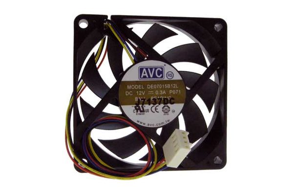 AVC DE07015B12L 12Volts DC 0.3Amp 4-Pin 4-Wire 70mm Ball Bearing Cooling Fan
