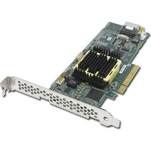 Adaptec 2258200-R Quad-Ports 256Mb DDR2 PCI-Express x8 Internal Low-Profile SAS / SATA Raid Controller Card