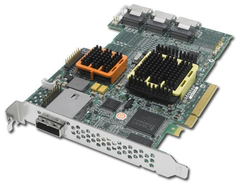 Adaptec 2268100-R 300Mbps 512Mb DDR2 Cache PCI-Express x8 SAS/SATA Raid Controller Card