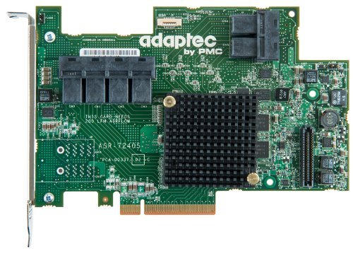 Adaptec ASR-72405 72405 Single 1Gb PCI-Express 3.0 x8 SAS/SATA Raid Controller Card