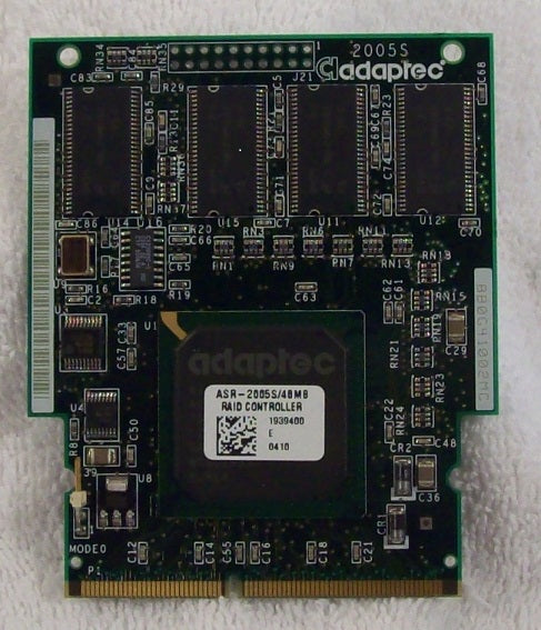 Adaptec ASR-2005S/48MB 64bit Pci Ultra160 Scsi Raid Controller