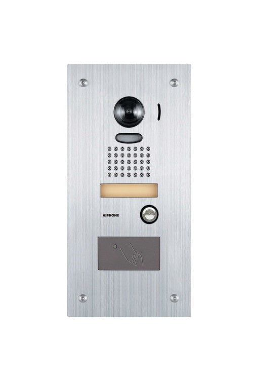Aiphone Jk-Dvf-Hid Flush Mount Vandal Stainless Steel Video Door Station Gad