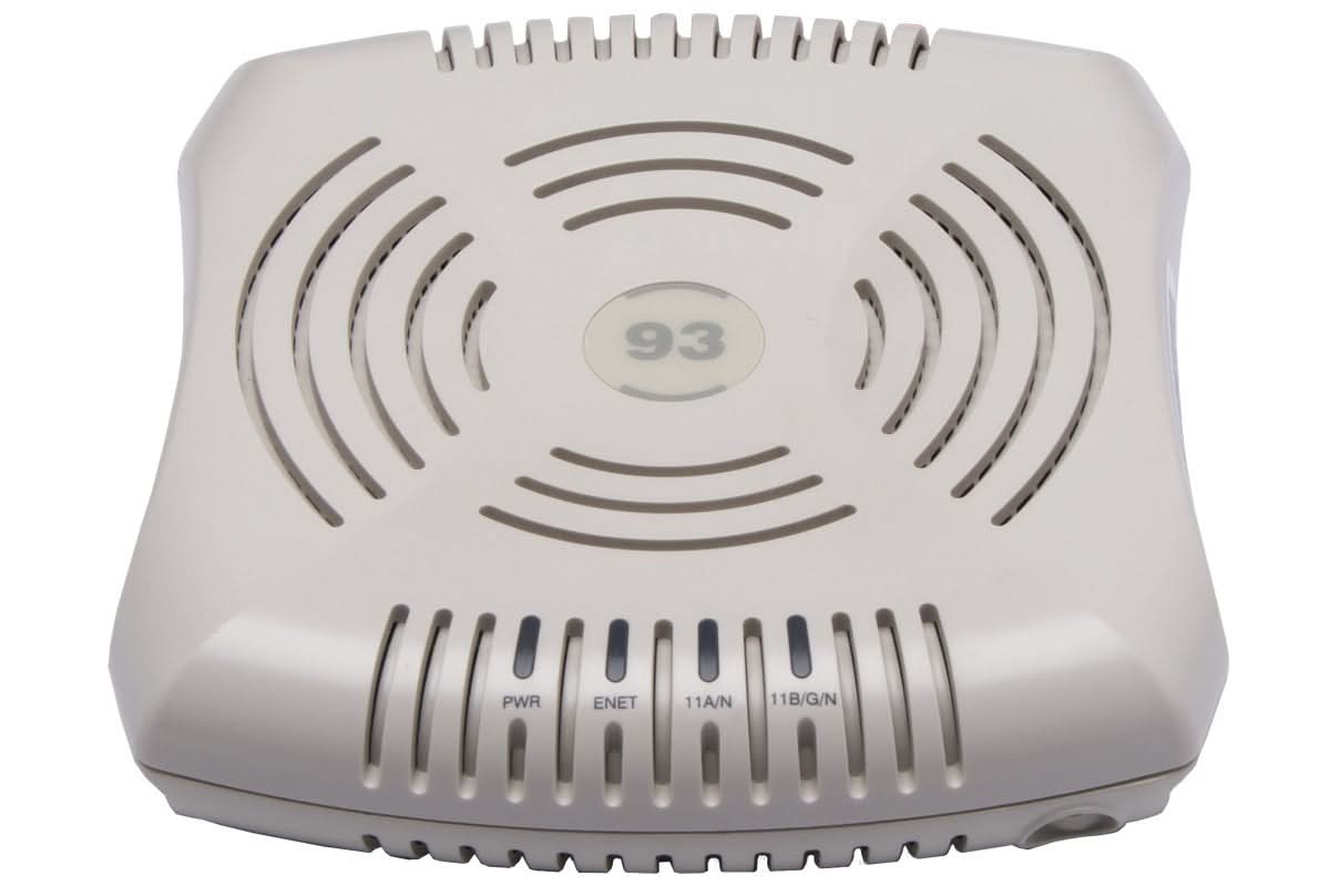 Aruba Networks AP-93 300Mbps Quad-Port Switch Indoor Wireless Access Point