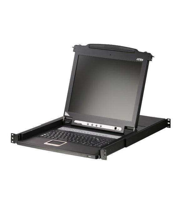 Aten Cl1016M 17-Inch 1280X1024 Rack-Mountable Lcd Kvm Console Switch Gad