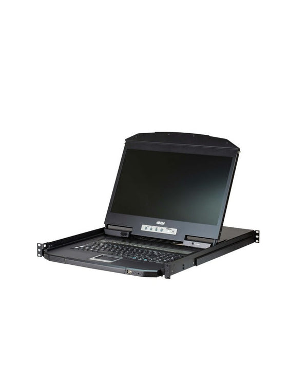 Aten Cl3108Nx 18.5-Inch 1366X768 Rack-Mountable Widescreen Lcd Kvm Console Switch Gad