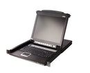 Aten Cl5708Mukit 8-Port 17-Inch Single Rail Rack Mountable Lcd Kvm Console Switch Gad